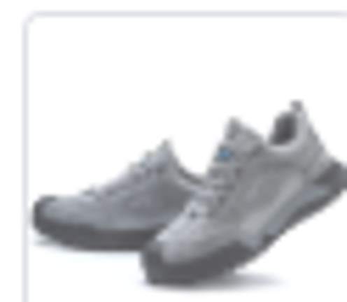 Cross-border Labor Protection Shoes — Men's Four Seasons Anti-smashing Anti-piercing Safety Work Shoes in Grey