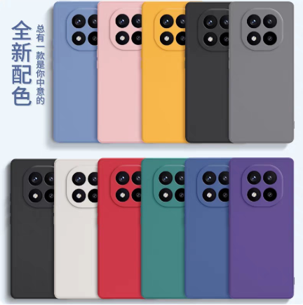 Silicone Phone Case for Note 14 — Soft Liquid Silicone Cover with Camera Protection