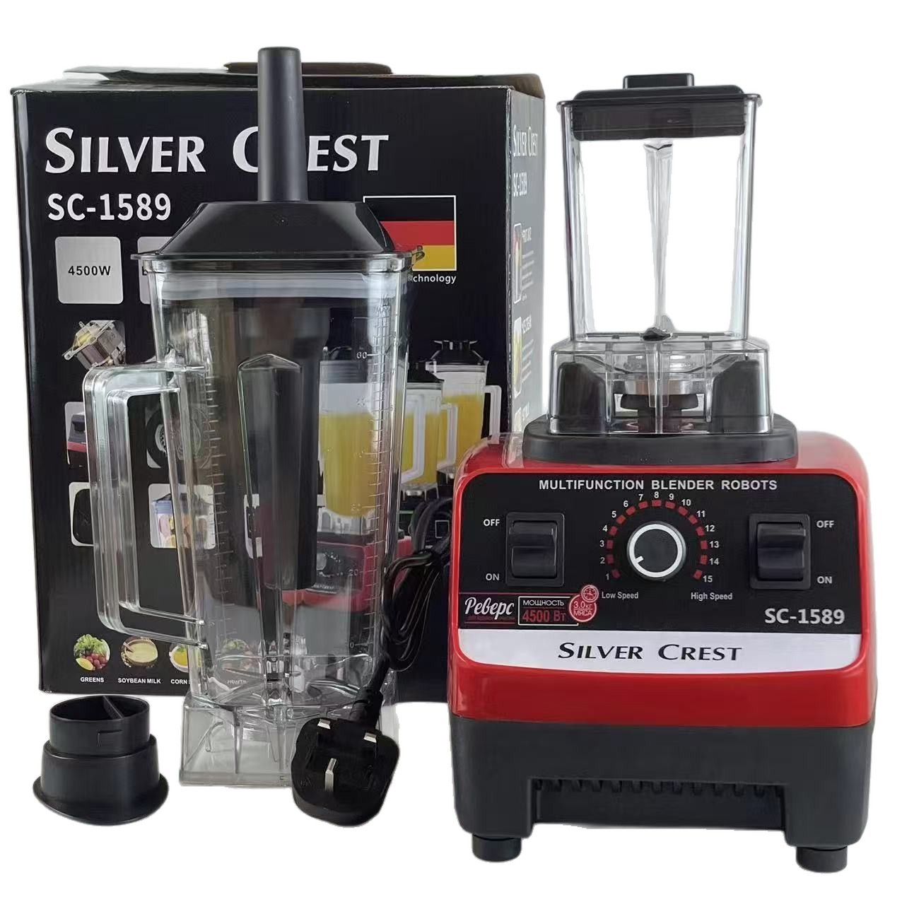 In-Stock Supply of Foreign Trade Blenders, Fruit Juicers, Multi-Purpose Food Processors, Custom-Made High-Speed Blenders